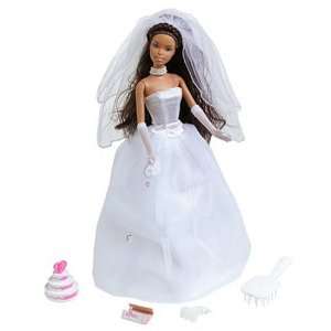  Beautiful Bride Barbie Doll African American Toys & Games