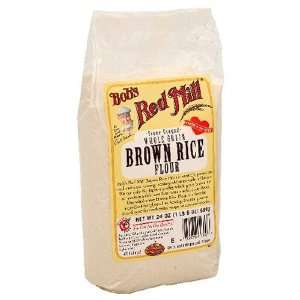 Bobs Red Mill Brown Rice Flour, 24 oz   2 pk.  Grocery 