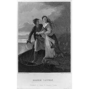  Greek Lovers,Robert Walter Weir,1803 1889,Artist