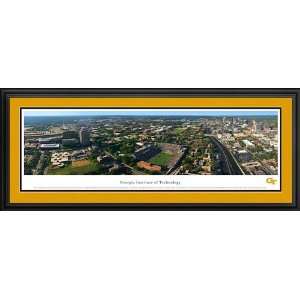 Georgia Tech Yellow Jackets   Bobby Dodd Stadium   Framed Panoramic 