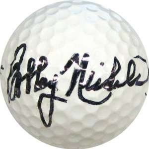Bobby Nichols Autographed/Hand Signed Golf Ball