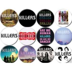   of 12 THE KILLERS Pinback Buttons 1.25 Pins / Badges Brandon Flowers