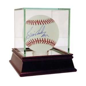  Brian Cashman Autographed Baseball   Autographed Baseballs 