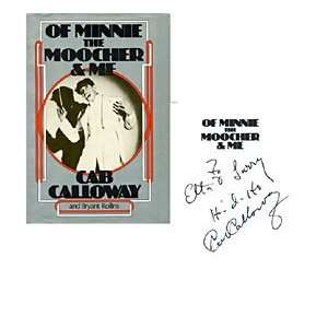 Cab Calloway Autographed / Signed Of Minnie the Moocher And Me Book