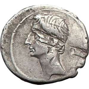 AUGUSTUS Recognizes VENUS for VICTORY like JULIUS CAESAR Silver Roman 