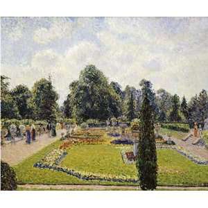  Kew Gardens by Camille Pissarro. Size 22.00 X 18.50 Art 