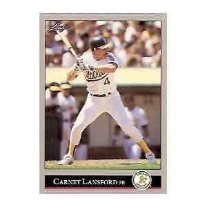  1992 Leaf #148 Carney Lansford