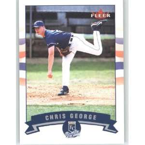  2002 Fleer #70 Chris George   Kansas City Royals (Baseball 