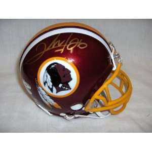 Clinton Portis Signed Washington Redskins Mini Helmet