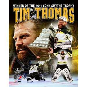  Tim Thomas 2011 NHL Stanley Cup Finals Conn Smythe Winner 