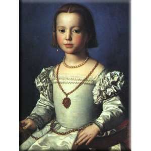 Bia, The Illegitimate Daughter of Cosimo I de Medici 12x16 Streched 