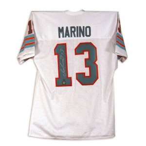 Dan Marino Miami Dolphins Autographed White Custom Dolphins Jersey