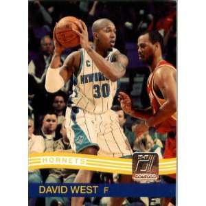 2010 / 2011 Donruss # 99 David West New Orleans Hornets NBA Trading 