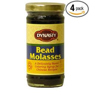 Dynasty Bead Molasses, 5.25 Ounce Jars Grocery & Gourmet Food