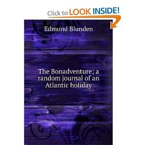   random journal of an Atlantic holiday Edmund Blunden Books