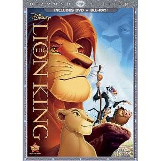 The Lion King (Two Disc Diamond Edition Blu ray / DVD Combo in DVD 