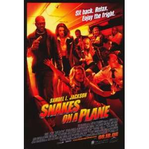  Snakes on a Plane (2006) 27 x 40 Movie Poster Style B 