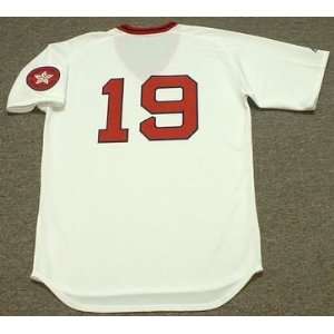 FRED LYNN Boston Red Sox 1975 Majestic Cooperstown Home Throwback 