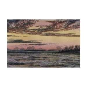  Frederic Edwin Church   Sunset Over The Ice Giclee