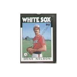  1986 Topps Regular #493 Gene Nelson, Chicago White Sox 