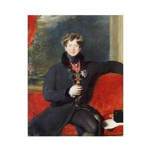 Portrait Of King George IV by Sir Thomas Lawrence. size 