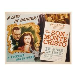 Son of Monte Cristo, George Sanders, Joan Bennett, Louis Hayward, 1940 