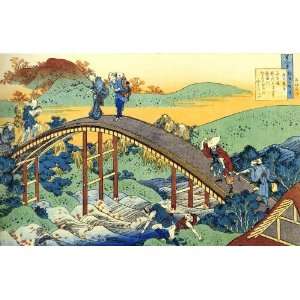   Fridge Magnet Japanese Art Katsushika Hokusai No 64