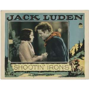  Reprint Jack Luden in Shootin Irons. 1927