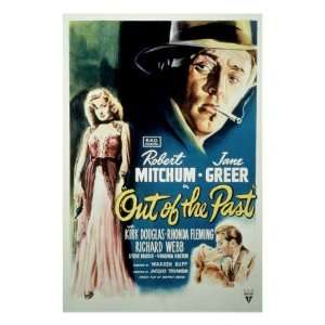  Out of the Past, Jane Greer, Robert Mitchum, Kirk Douglas 