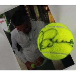 Jimmy Connors Autographed Tennis Ball