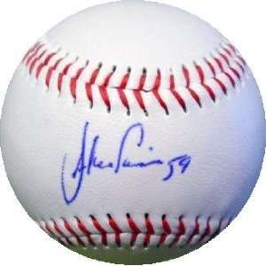 John Ennis autographed Baseball 