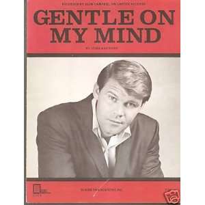  Sheet Music Gentle On My Mind Glen Campbell 94 Everything 