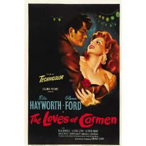  The Loves of Carmen (1948) 27 x 40 Movie Poster Style B 