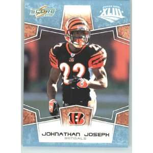 Score Limited Edition Super Bowl XLIII GLOSSY # 66 Johnathan Joseph 