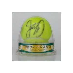  Juan Martin Del Potro Autographed Ball Sports 