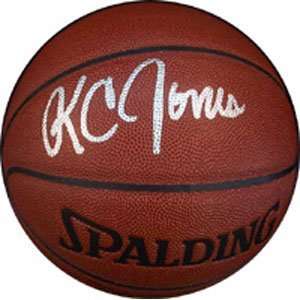 Jones Autographed Basketball   Spalding  Sports 