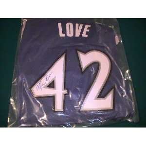 KEVIN LOVE SIGNED AUTOGRAPHED MINNESOTA TIMBERWOLVES JERSEY W 