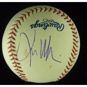 Kevin Millar Autographed Baseball   ML PSA COA   Autographed Baseballs