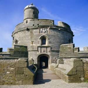 St. Mawes Castle, Built by King Henry VIII, Cornwall, England, UK 