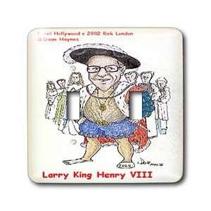 Londons Times Funny Panel Hollywood Cartoons   Larry King Of Talk Show 