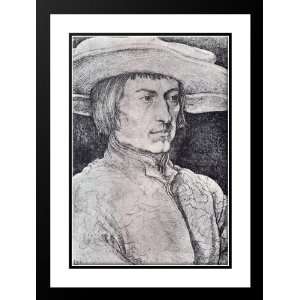   28x38 Framed and Double Matted Lucas van Leyden
