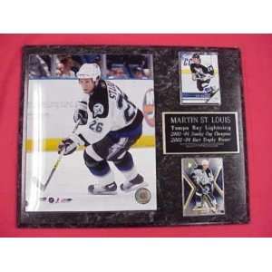  Lightning Martin St Louis 2 Card Collector Plaque Sports 