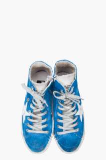 Golden Goose Blue Francy Sneakers for men  