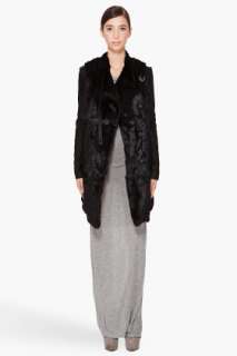 Helmut Lang Flux Fur Coat for women  
