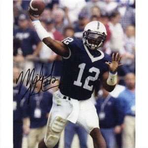 Michael Robinson Autographed Penn State Nittany Lions (Throwing Ball 