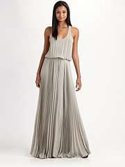  Parker Pleated Maxi Dress