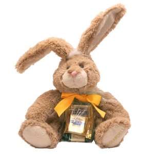 Ghirardelli Chocolate Tucker Plush Easter Bunny with SQUARES 