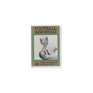    88 Football Immortals #121   Norm Van Brocklin Sports Collectibles