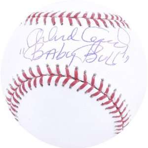 Orlando Cepeda Autographed Baseball  Details Baby Bull Inscription
