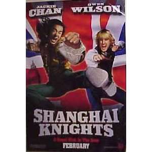   KNIGHTS Jackie Chan Owen Wilson Poster 27x40 